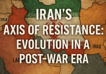 Illustration of Iran's Axis of Resistance: Evolution in a Post-War Era