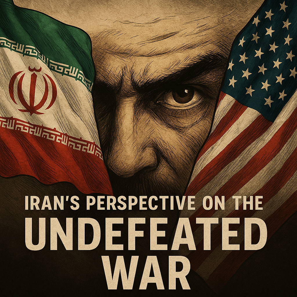 Illustration of Iran's Perspective on the Undefeated War with the US