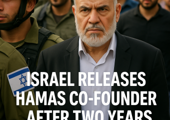 Illustration of Israel Releases Hamas Co-Founder After Two Years in Detention