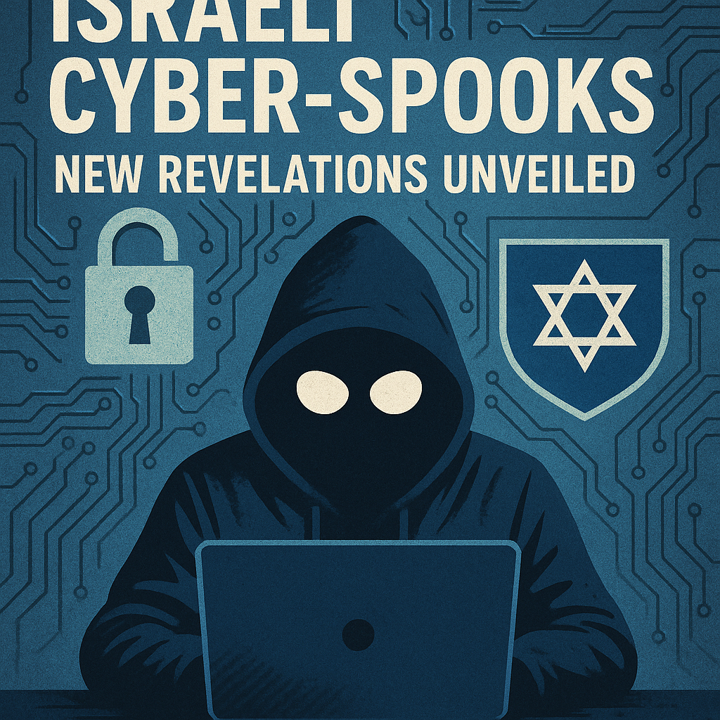 Illustration of Israeli Cyber-Spooks: New Revelations Unveiled