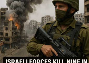Illustration of Israeli Forces Kill Nine in Tyre Amid Displacement Orders