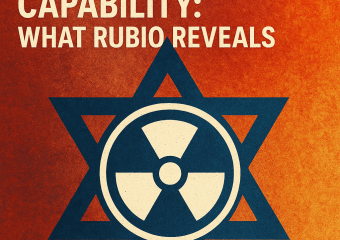 Illustration of Israel's Nuclear Capability: What Rubio Reveals