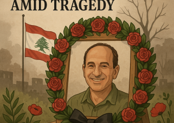 Illustration of Lebanese Conservationist Remembered Amid Tragedy