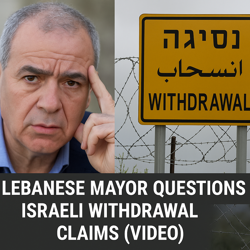 Illustration of Lebanese Mayor Questions Israeli Withdrawal Claims (VIDEO)