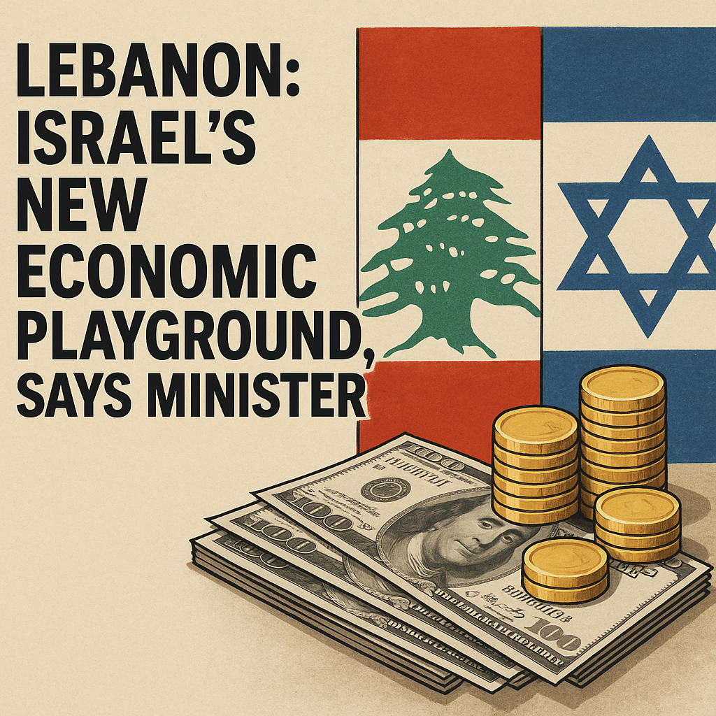 Illustration of Lebanon: Israel’s New Economic Playground, Says Minister