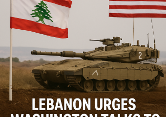 Illustration of Lebanon Urges Washington Talks to Avert Israeli Invasion