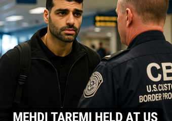 Illustration of Mehdi Taremi Held at US Airport, Iran Officials Respond