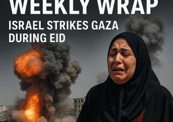Illustration of Palestine Weekly Wrap: Israel Strikes Gaza During Eid