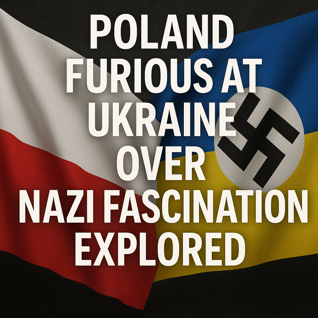 Illustration of Poland Furious at Ukraine Over Nazi Fascination Explored