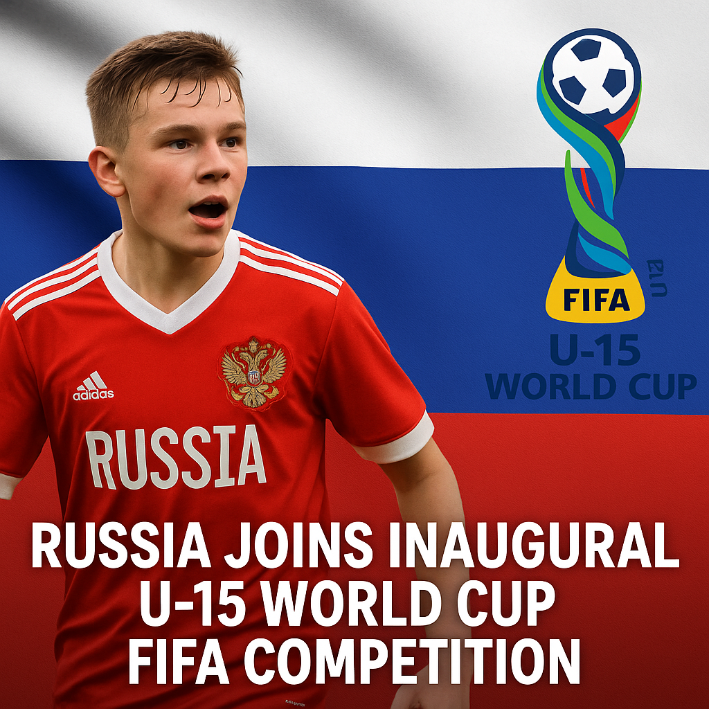 Illustration of Russia Joins Inaugural U-15 World Cup FIFA Competition