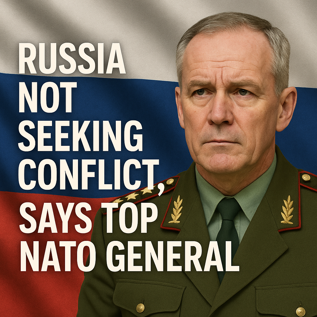 Illustration of Russia Not Seeking Conflict, Says Top NATO General