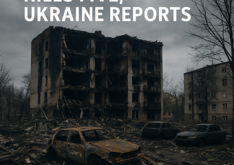 Illustration of Russia's Attack in Zaporizhzhia Kills Five, Ukraine Reports