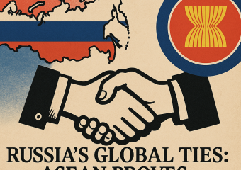 Illustration of Russia's Global Ties: ASEAN Proves It's Not Isolated