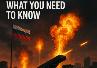 Illustration of Russia's Overnight Assault on Ukraine: What You Need to Know