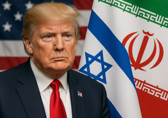 Illustration of Trump Allies Support Israelis Amid US-Iran Deal Tensions