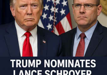 Illustration of Trump Nominates Lance Schroyer as ICE Director