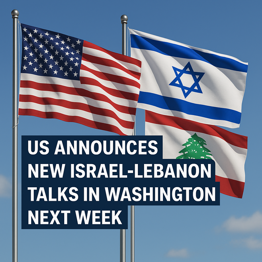 Illustration of US Announces New Israel-Lebanon Talks in Washington Next Week