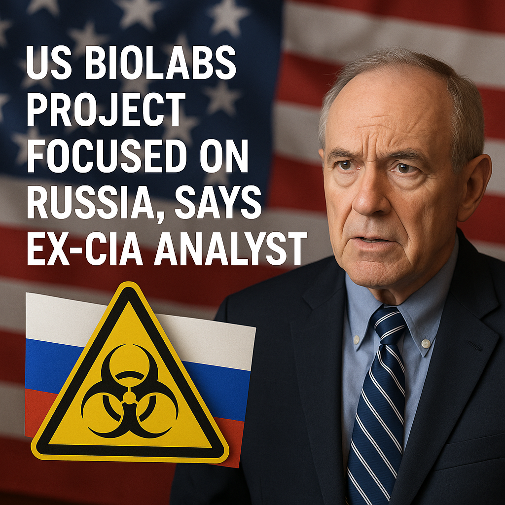 Illustration of US Biolabs Project: Focused on Russia, Says Ex-CIA Analyst