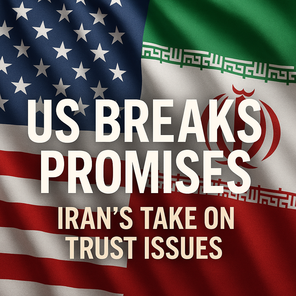Illustration of US Breaks Promises: Iran's Take on Trust Issues