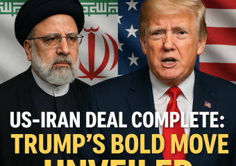 Illustration of US-Iran Deal Complete: Trump's Bold Move Unveiled