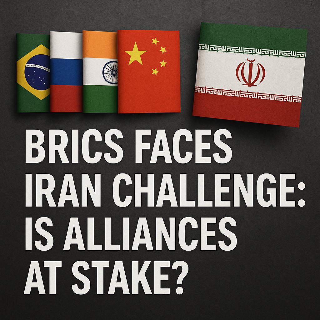 Illustration of BRICS Faces Iran Challenge: Is Alliances at Stake?