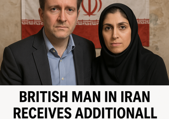 Illustration of British man in Iran receives additional jail sentence with wife