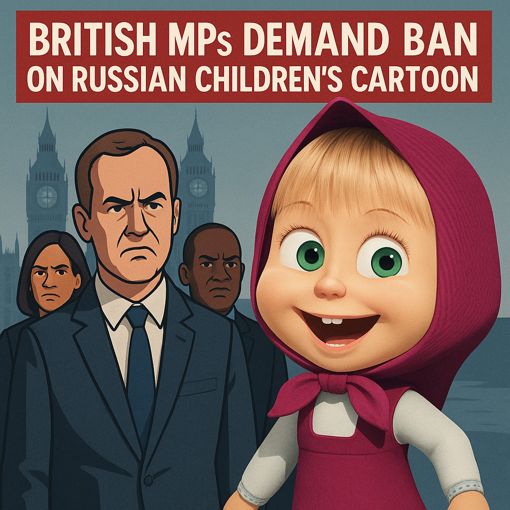 Illustration of British MPs Demand Ban on Russian Children's Cartoon