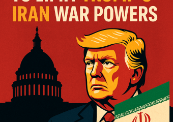 Illustration of Congress Fails to Limit Trump's Iran War Powers