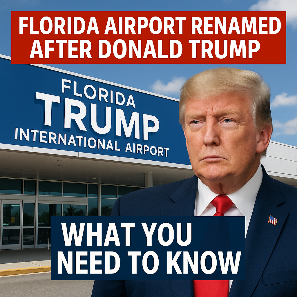 Illustration of Florida Airport Renamed after Donald Trump: What You Need to Know