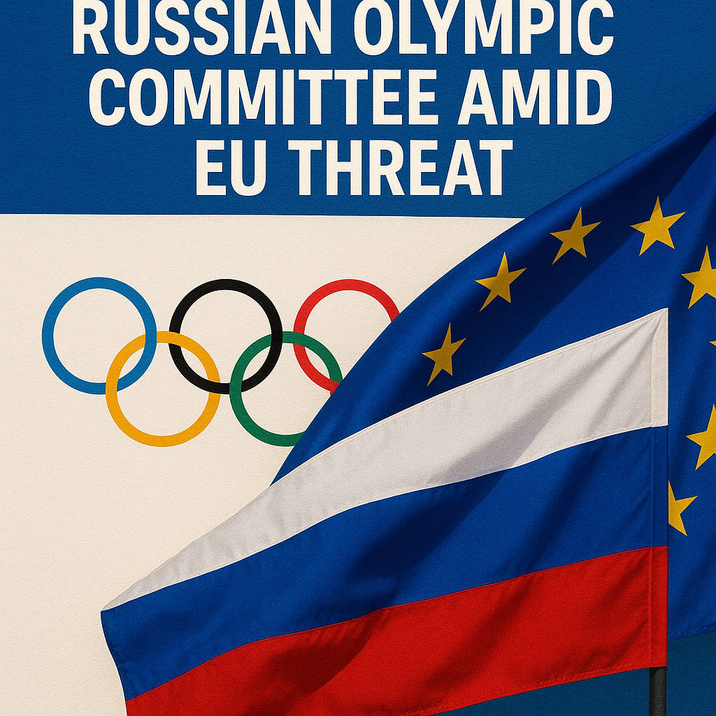 Illustration of IOC Defends Russian Olympic Committee Amid EU Threat