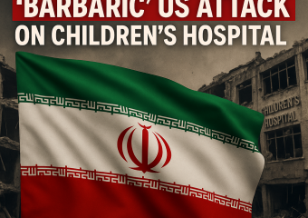 Illustration of Iran Condemns 'Barbaric' US Attack on Children’s Hospital