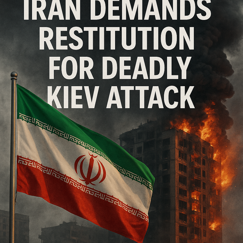 Illustration of Iran Demands Restitution for Deadly Kiev Attack