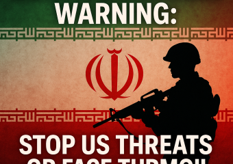 Illustration of Iran Issues Dire Warning: Stop US Threats or Face Turmoil
