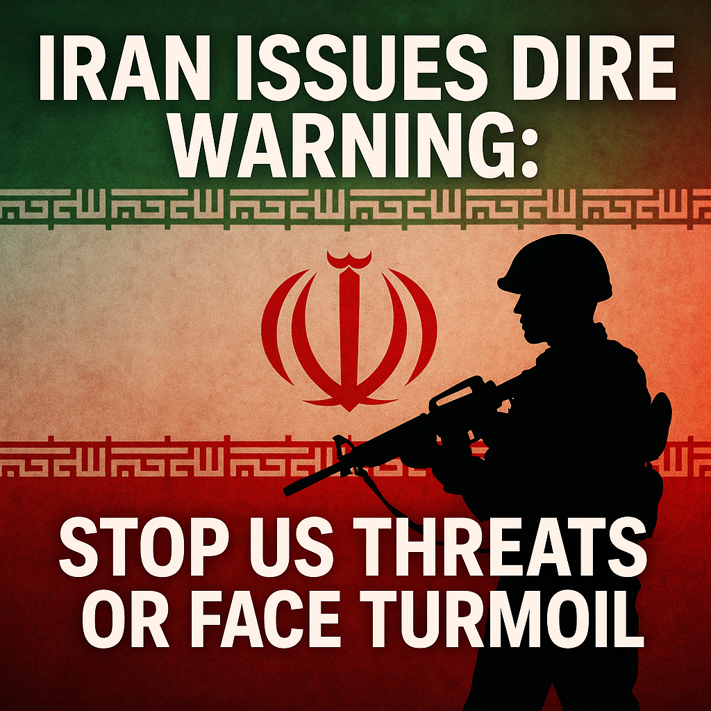 Illustration of Iran Issues Dire Warning: Stop US Threats or Face Turmoil
