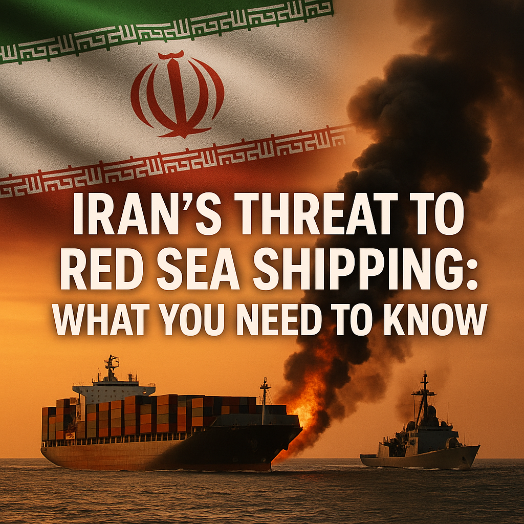Illustration of Iran's Threat to Red Sea Shipping: What You Need to Know