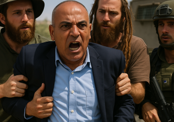 Illustration of Lawmaker Slams Israeli Army After Settlers Detain Him