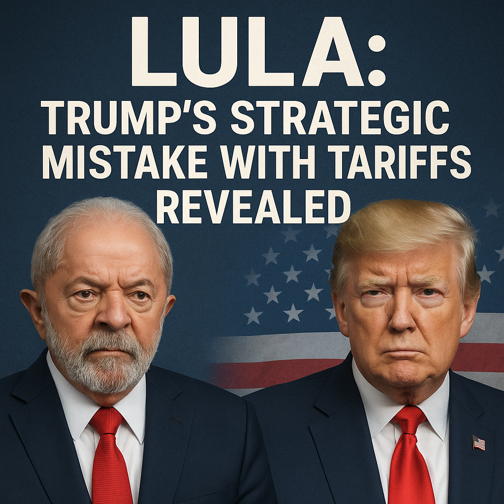 Illustration of Lula: Trump’s Strategic Mistake with Tariffs Revealed