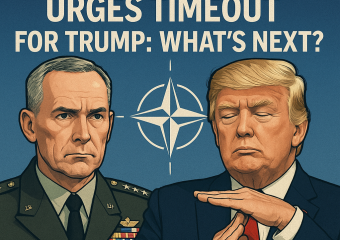 Illustration of NATO Commander Urges Timeout for Trump: What's Next?