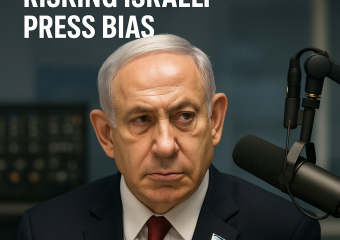 Illustration of Netanyahu's Media Reforms: Risking Israeli Press Bias