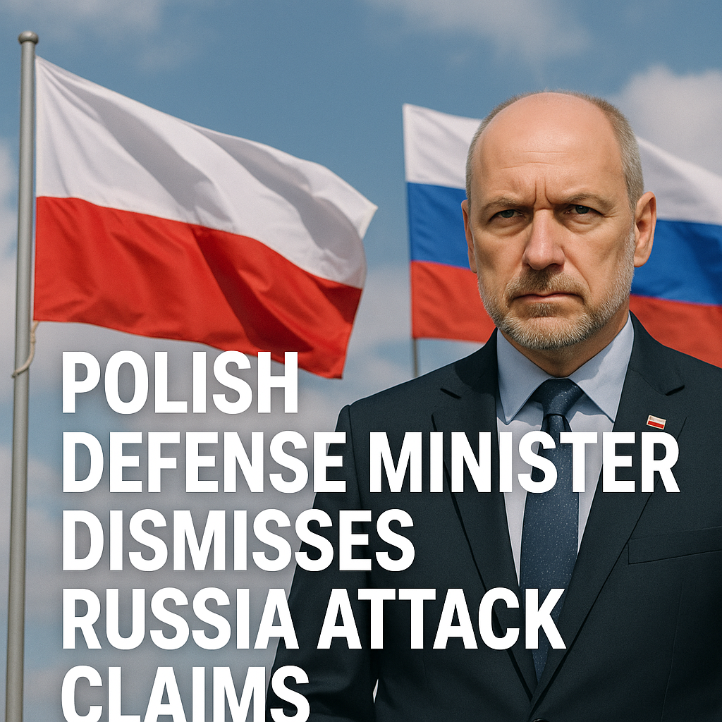 Illustration of Polish Defense Minister Dismisses Russia Attack Claims
