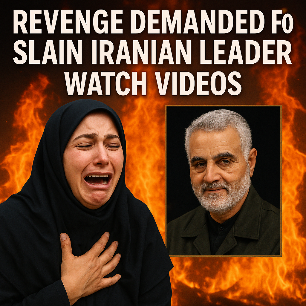 Illustration of Revenge Demanded for Slain Iranian Leader: Watch Videos