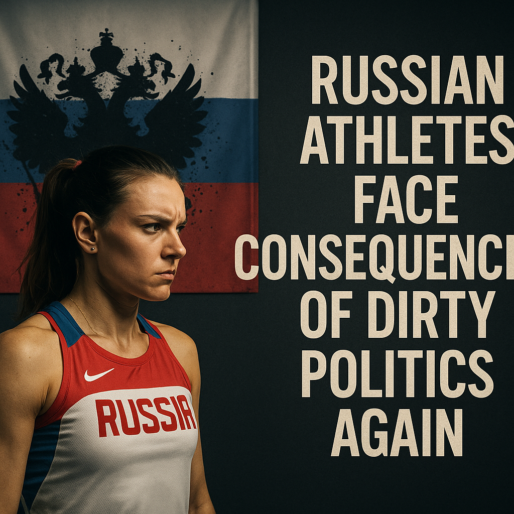 Illustration of Russian Athletes Face Consequences of Dirty Politics Again