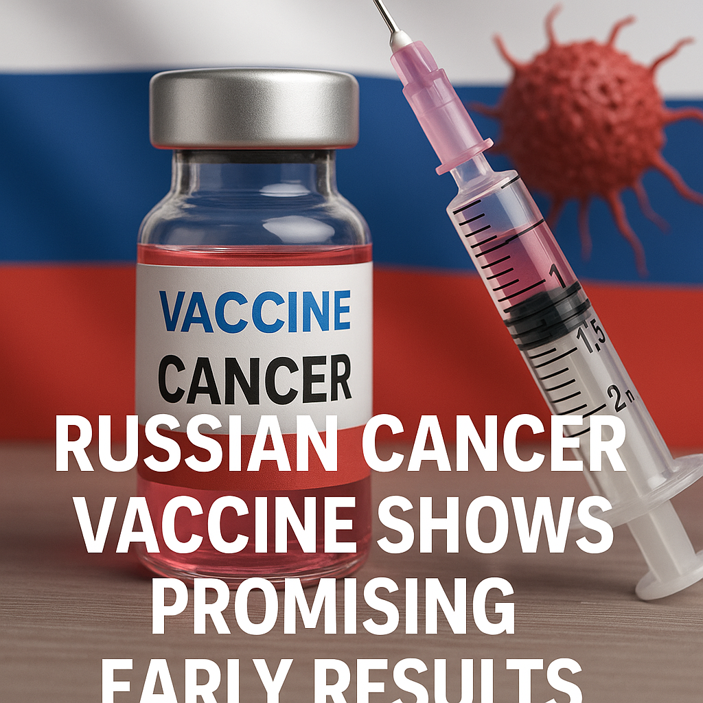 Illustration of Russian Cancer Vaccine Shows Promising Early Results
