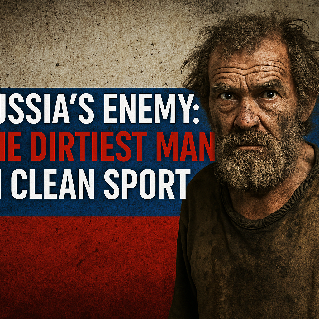 Illustration of Russia's Enemy: The Dirtiest Man in Clean Sport