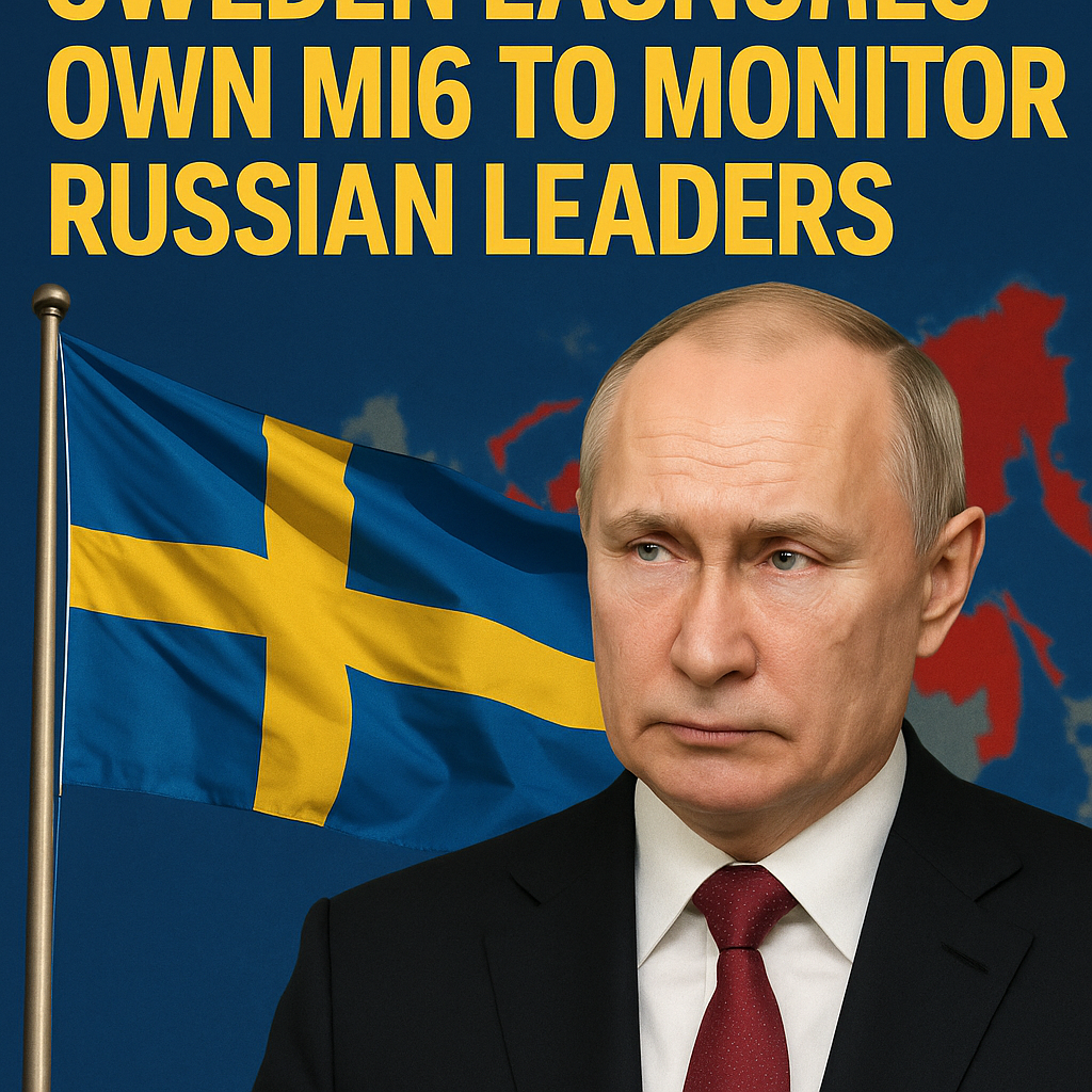 Illustration of Sweden Launches Own MI6 to Monitor Russian Leaders