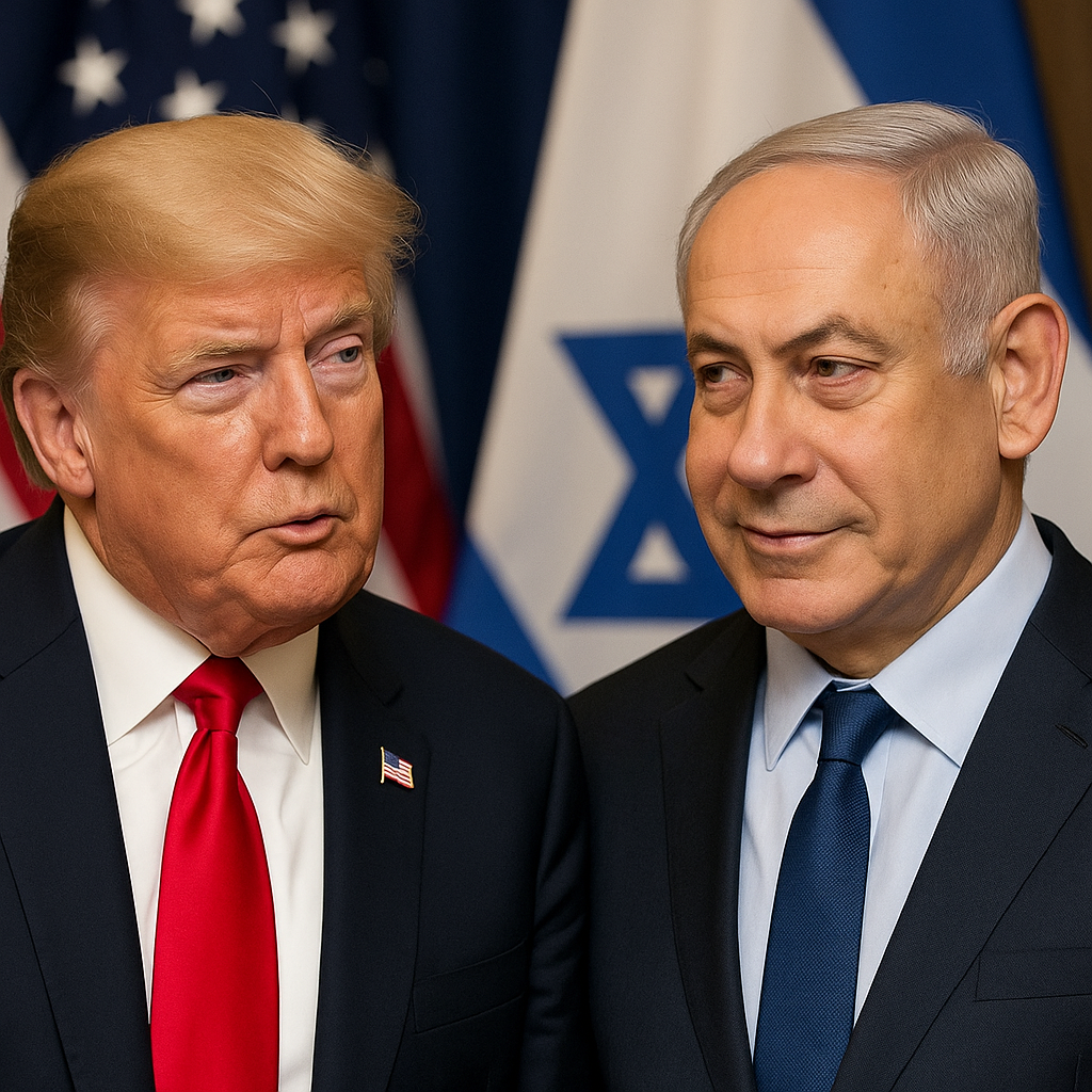 Illustration of Trump Hints Netanyahu's US Visit Next Week
