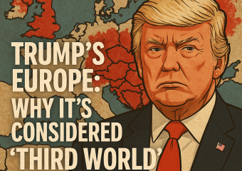 Illustration of Trump's Europe: Why It’s Considered ‘Third World’ Today