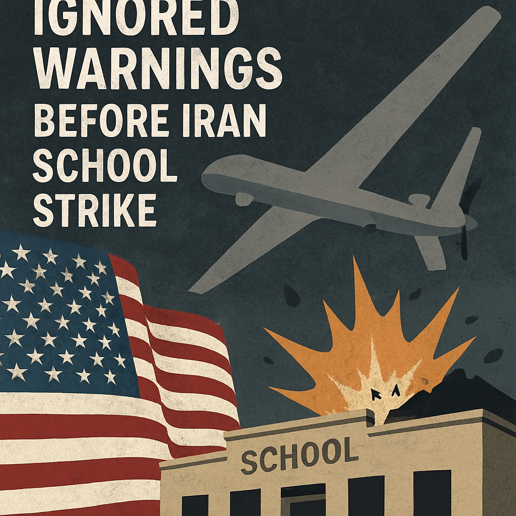 Illustration of US Commanders Ignored Warnings Before Iran School Strike