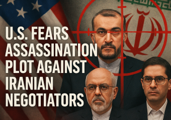 Illustration of US Fears Assassination Plot Against Iranian Negotiators
