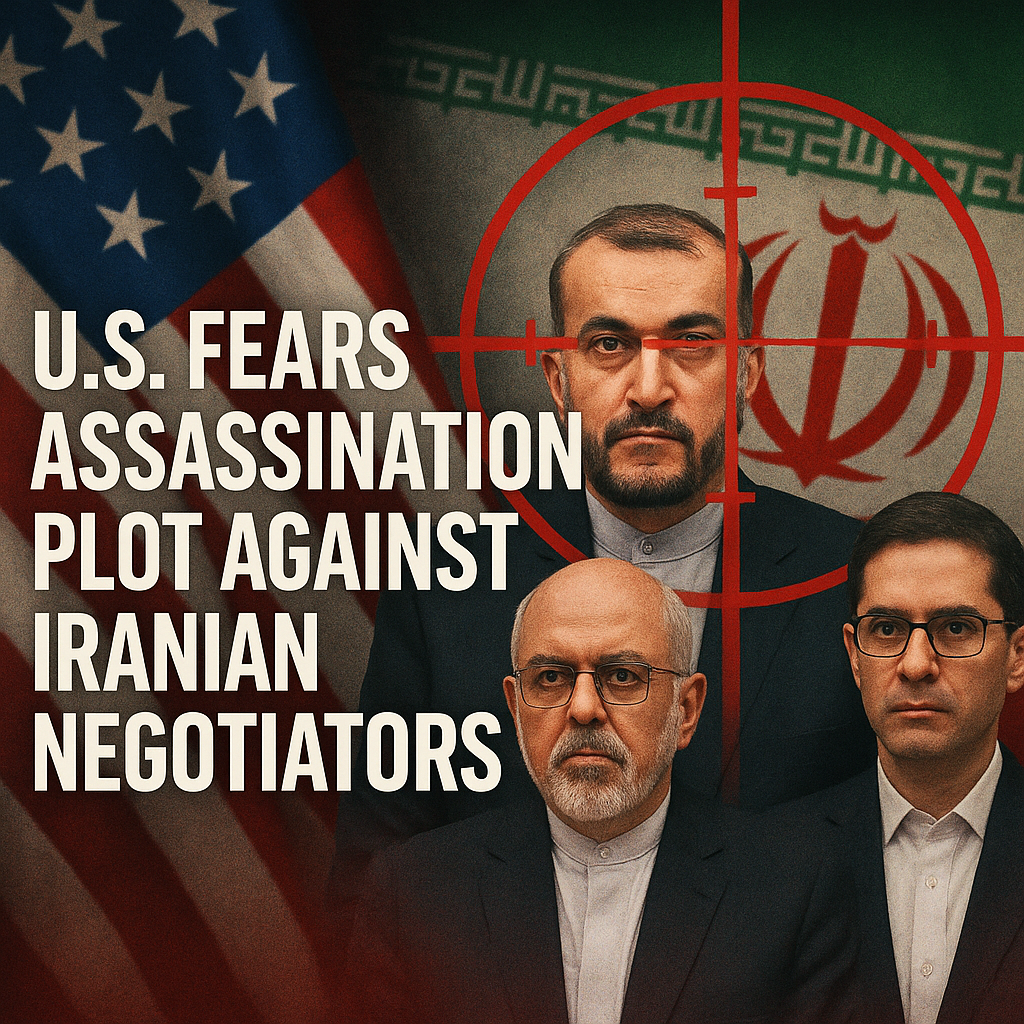 Illustration of US Fears Assassination Plot Against Iranian Negotiators